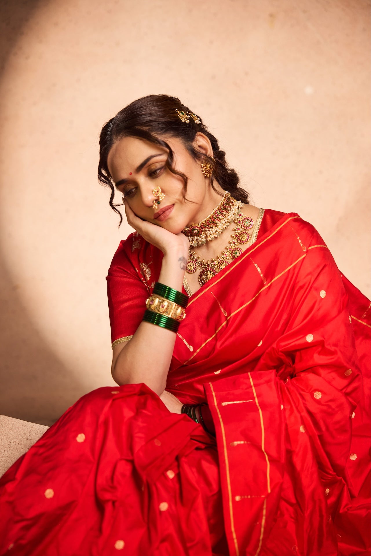 Raaj lakshami | Muniya Paithani 