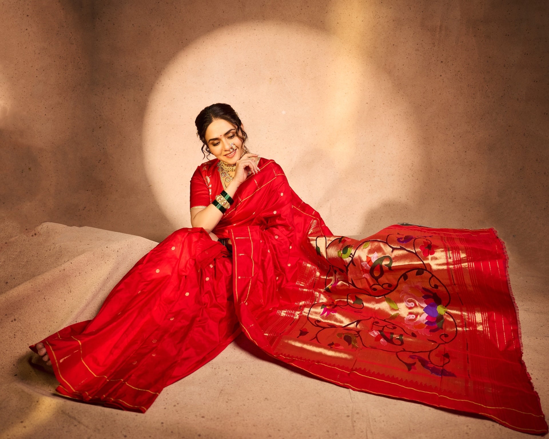 Raaj lakshami | Muniya Paithani 