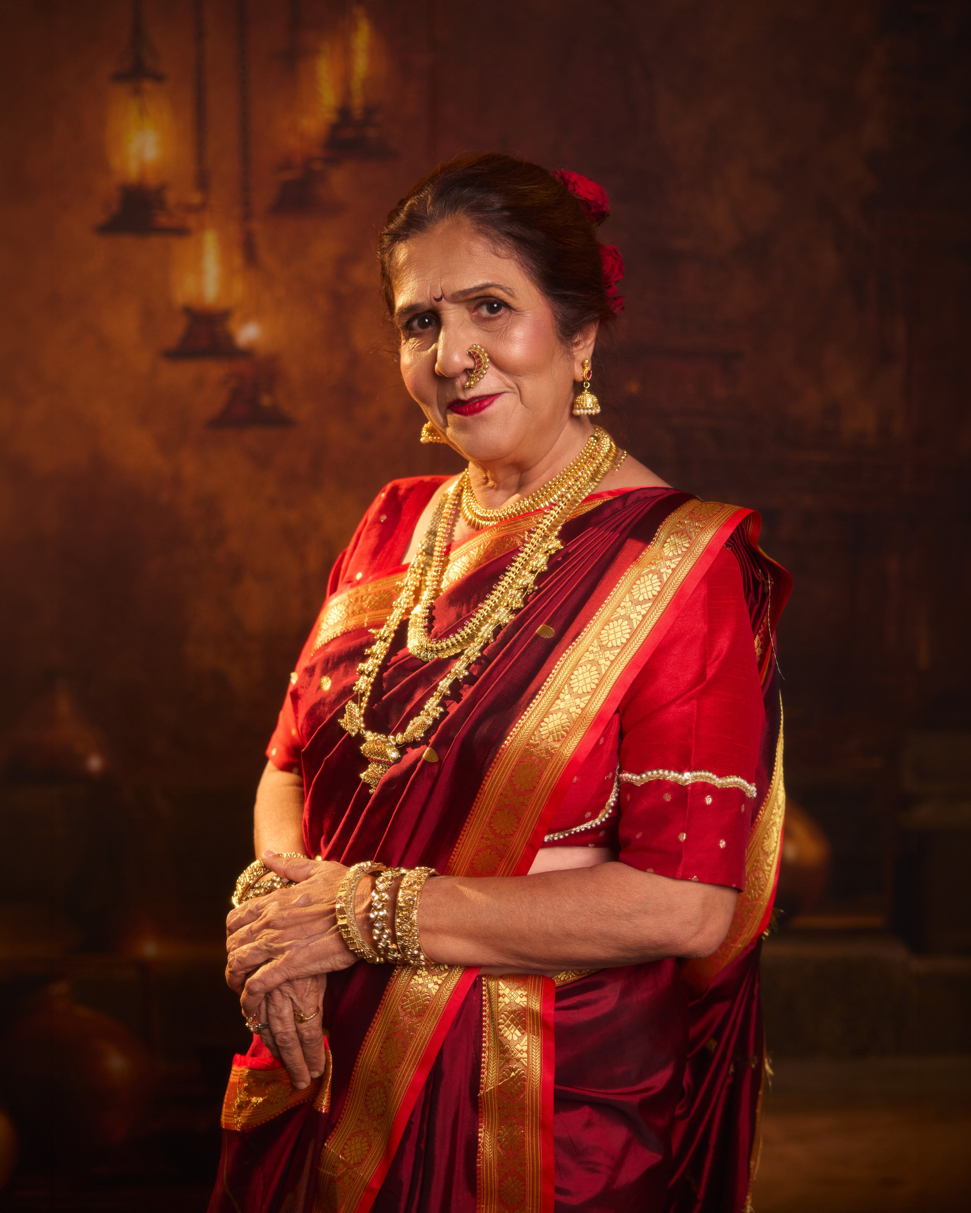 Ratna Nauvaar — Pure Silk Nauvari