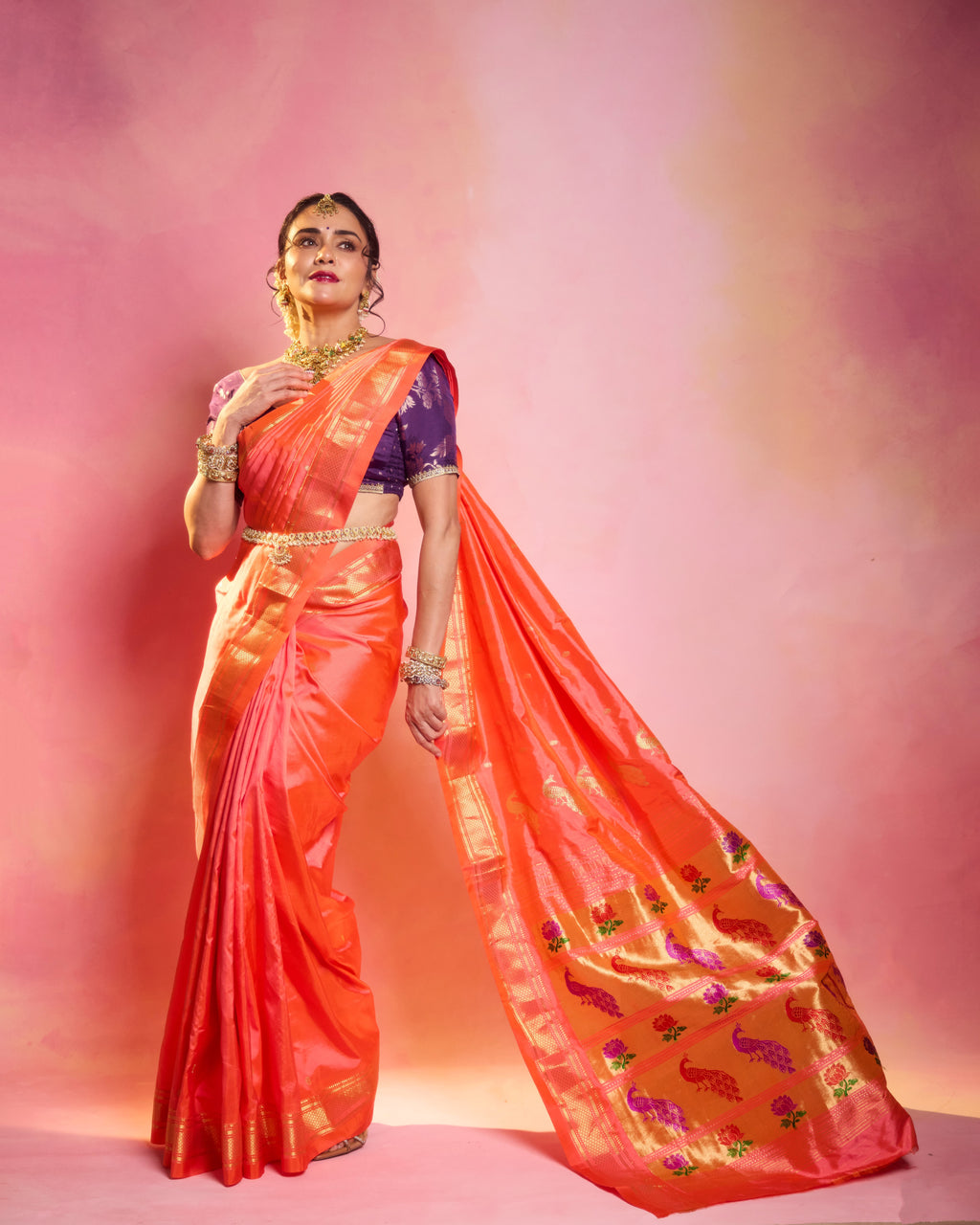 Raj Nandini Handloom Yeola Paithani