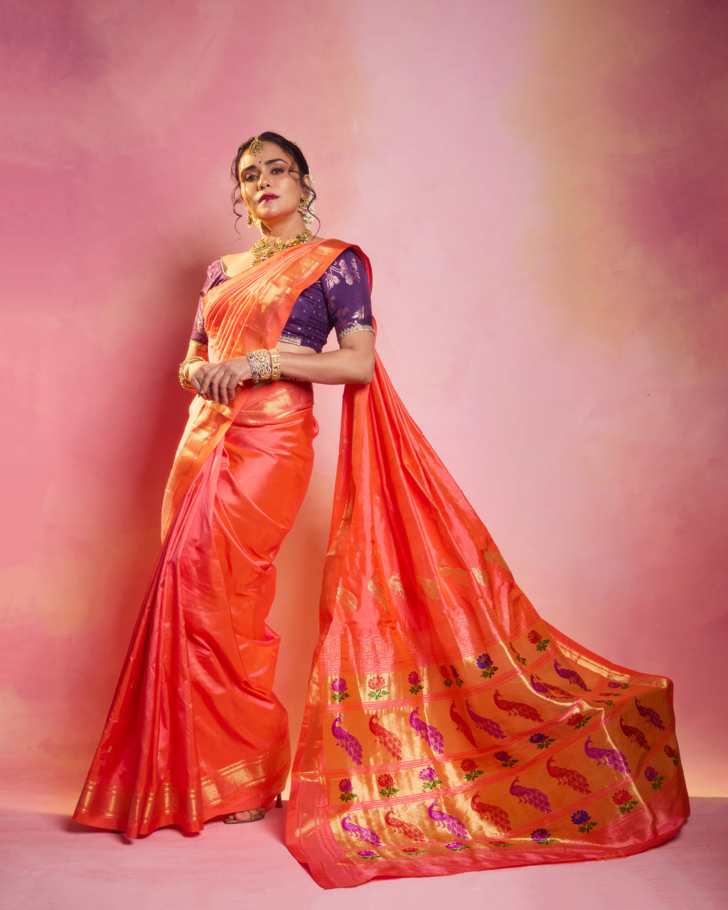 Raj Nandini Handloom Yeola Paithani