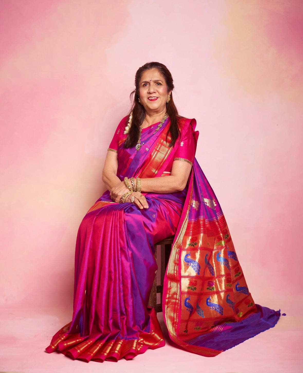 Rajmata Handloom Yeola Paithani