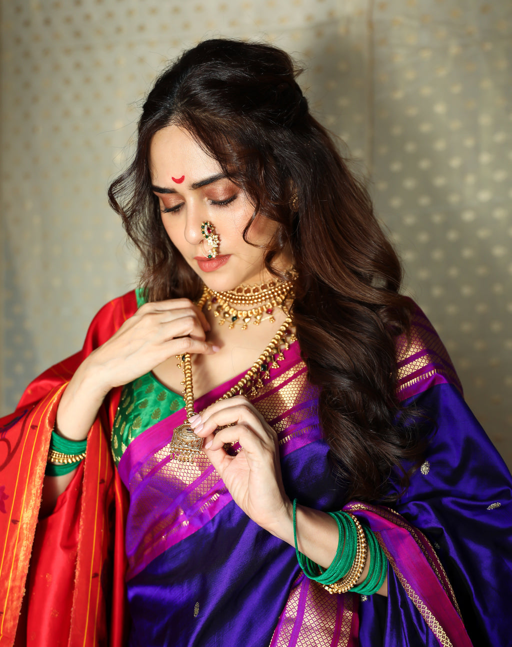 Shyam Ratra Paithani