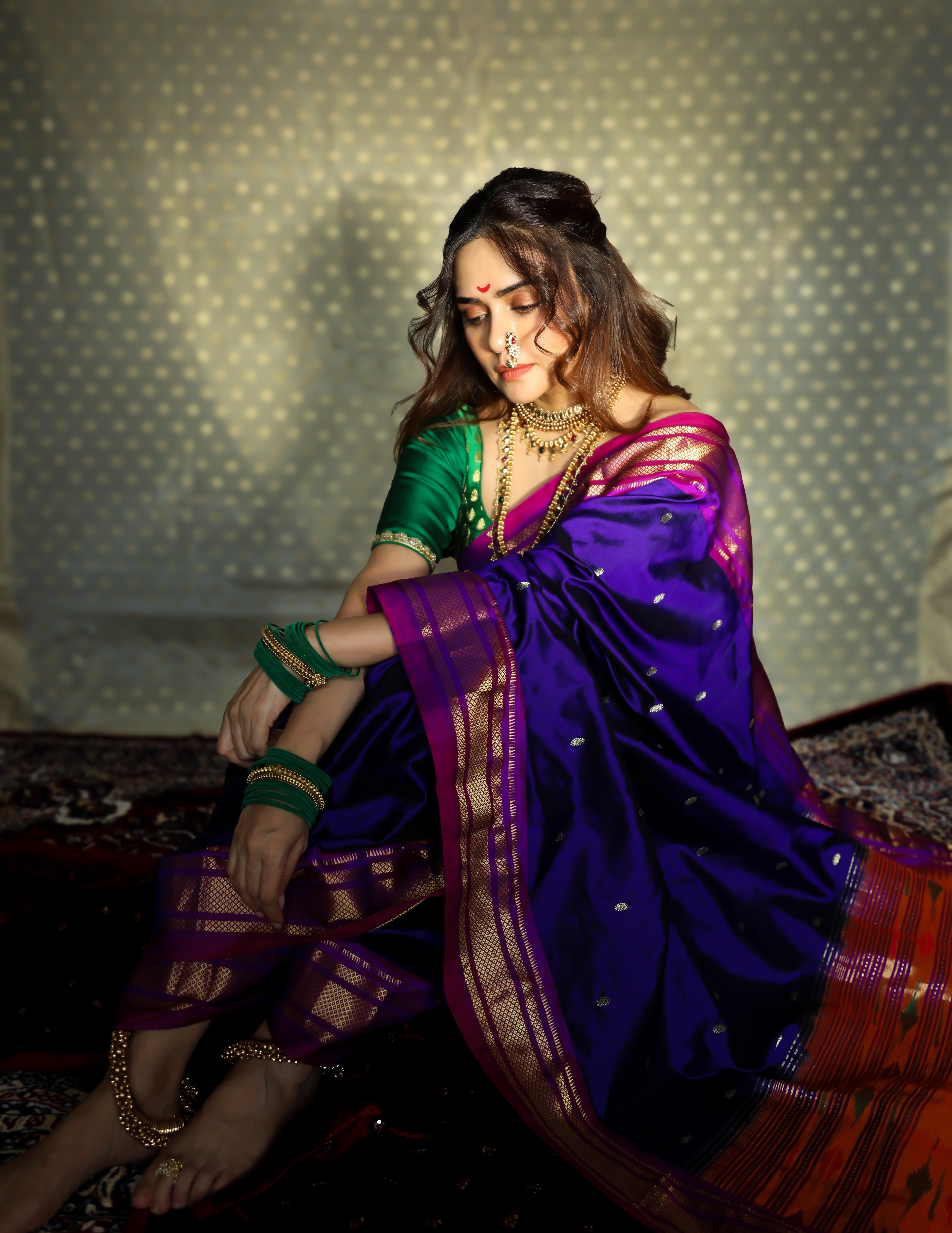 Shyam Ratra Paithani