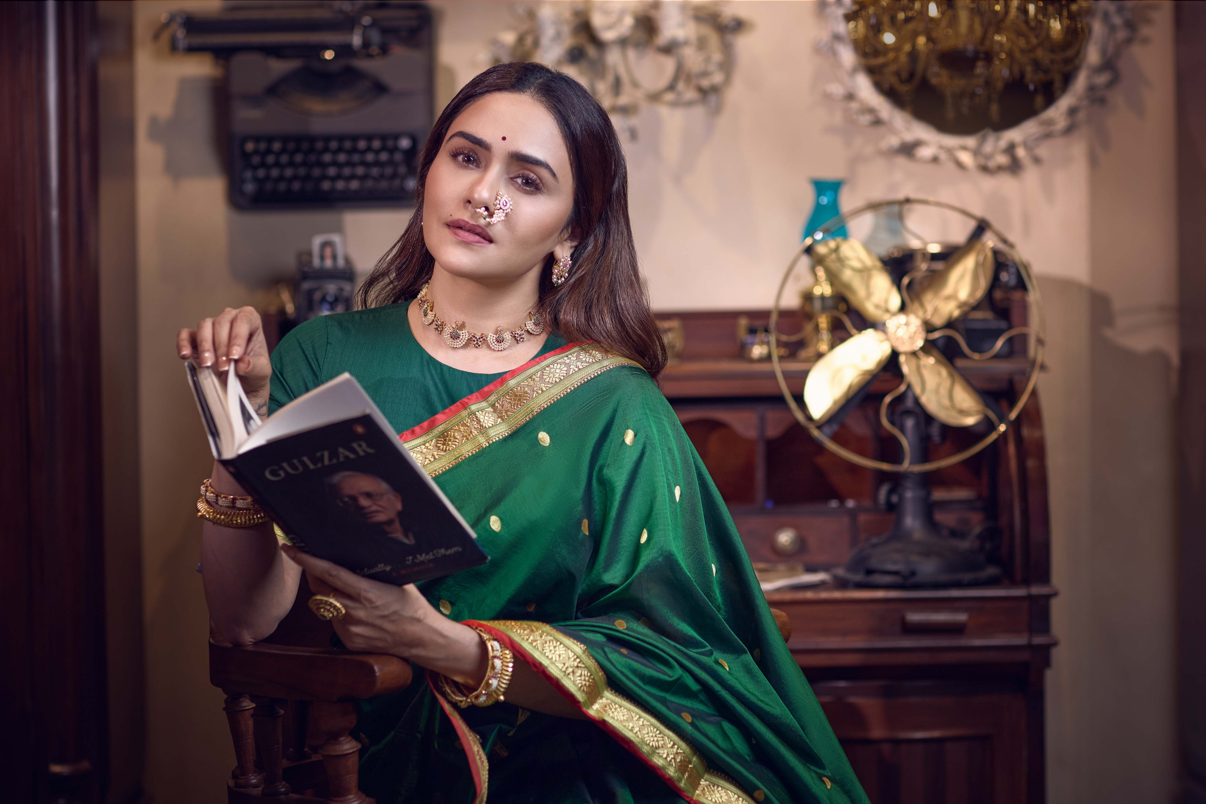 Jijamata Panna – Pure Silk Saree