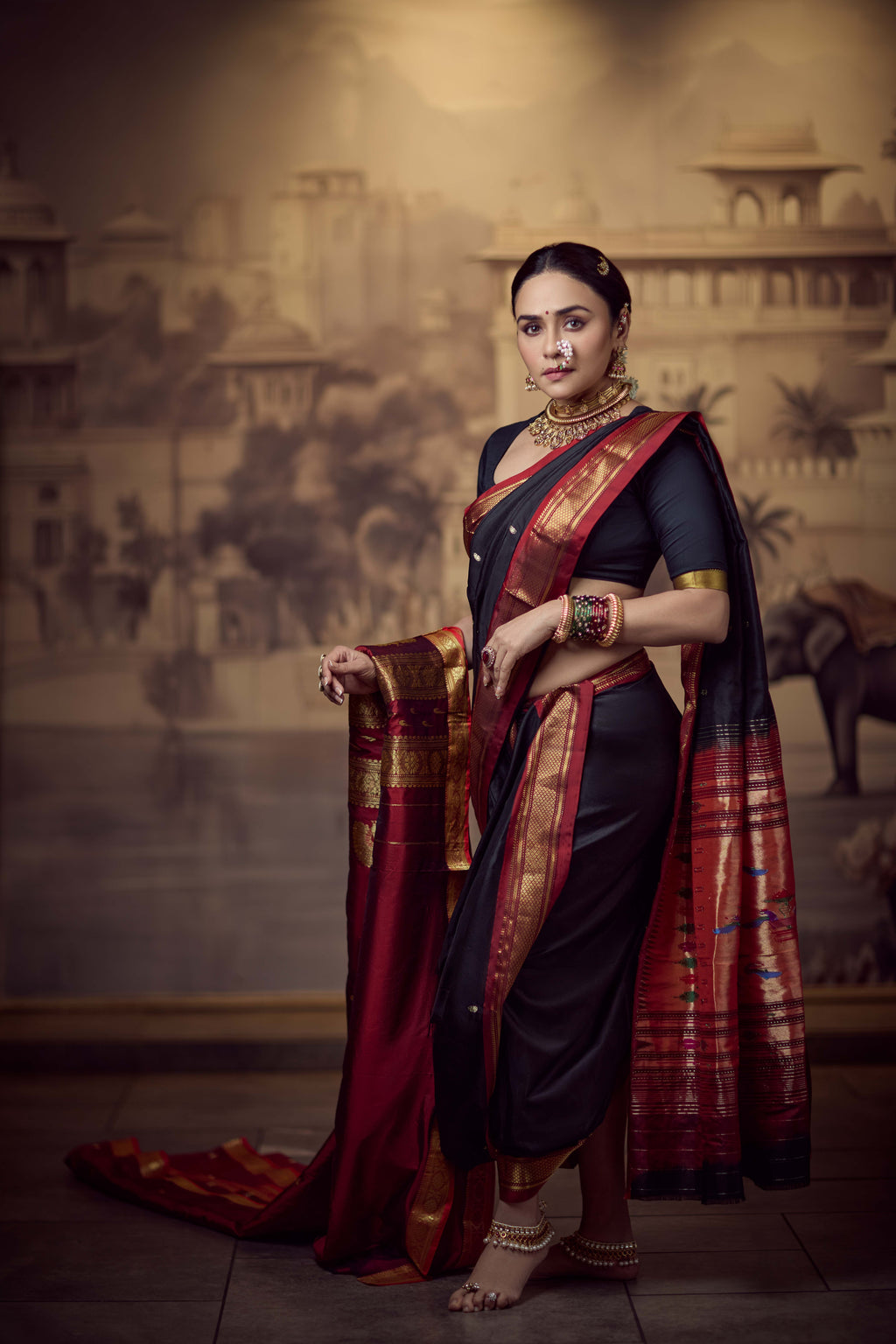 Chandrakala – Yeola Pure Handloom Paithani