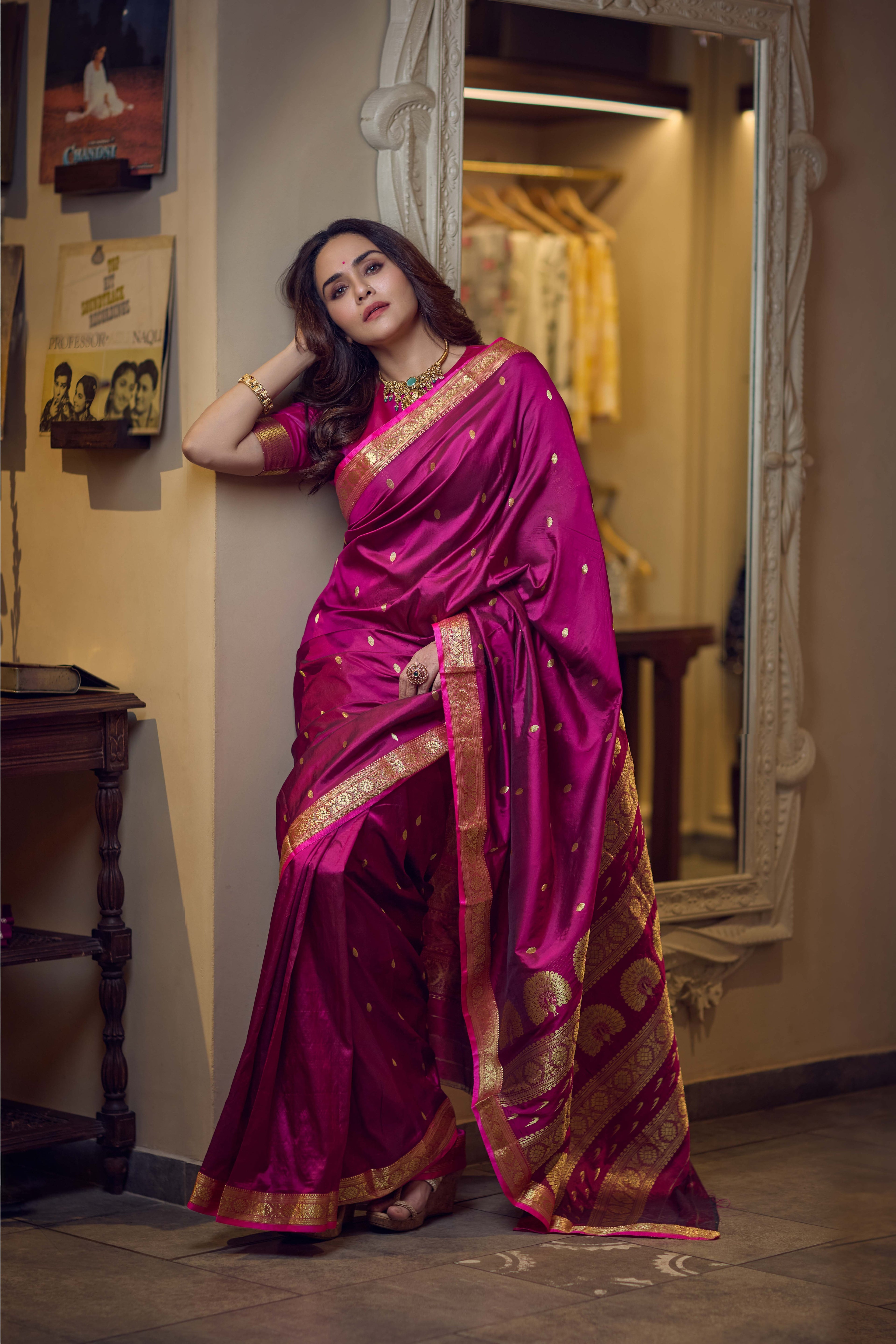Jijamata Kusumita – Pure Silk Saree
