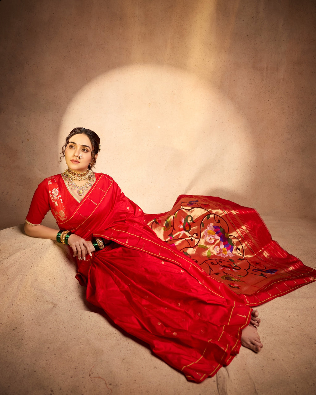Raaj lakshami | Muniya Paithani 