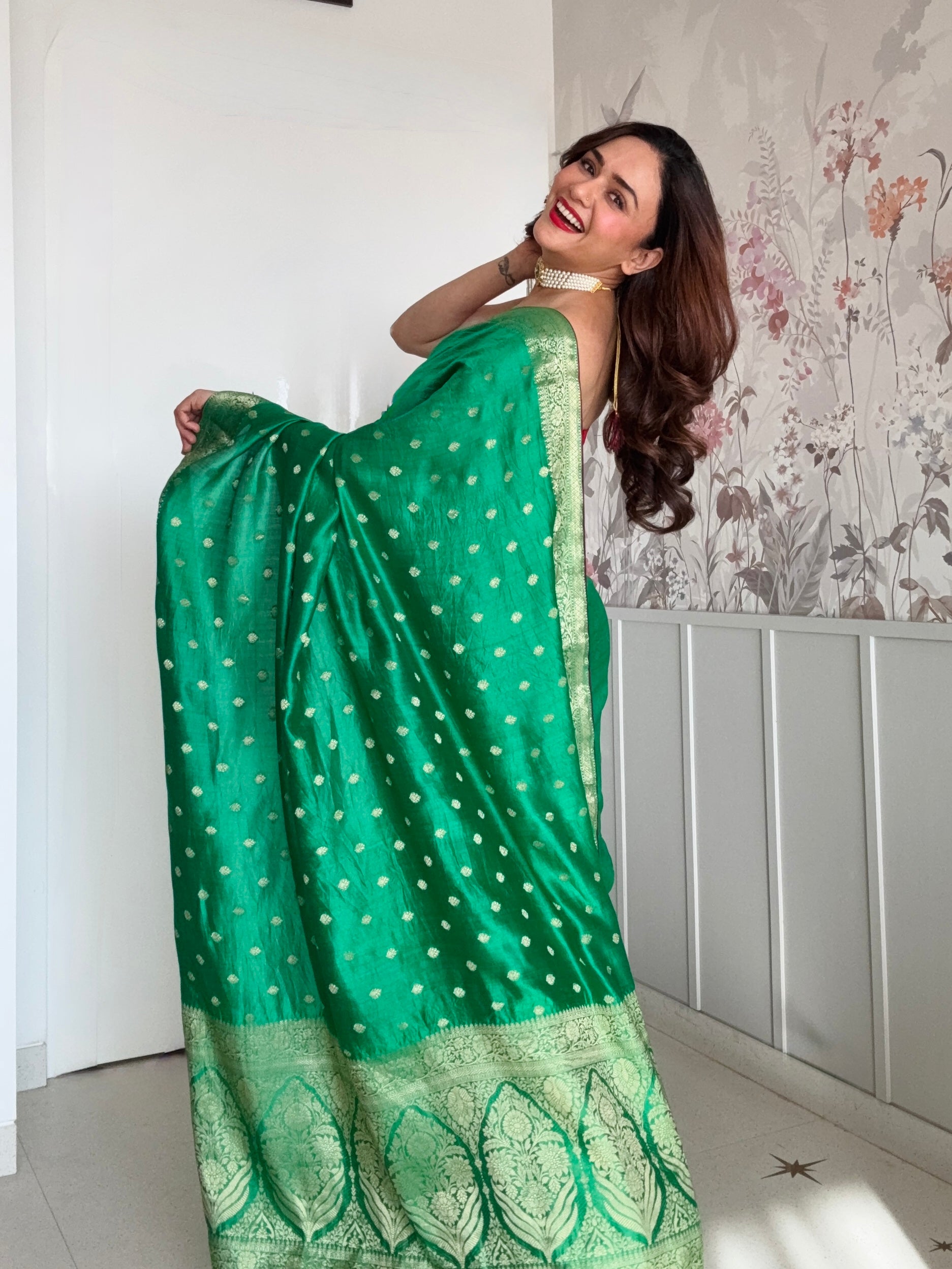 Gandha pure Dupion Silk