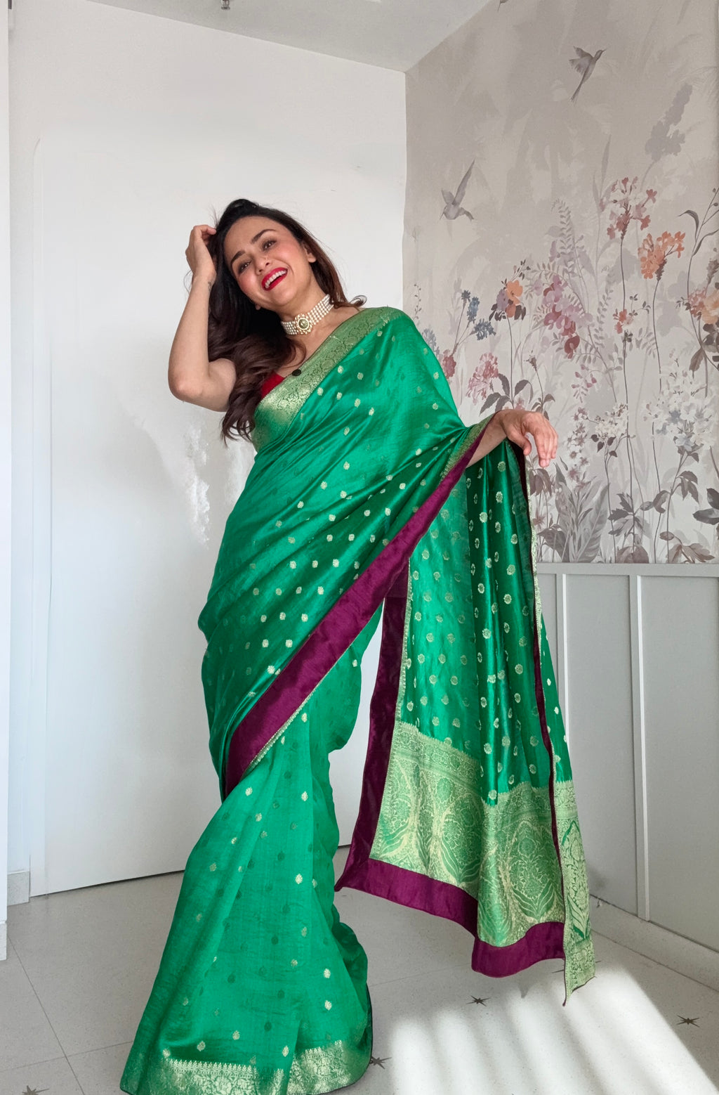 Gandha pure Dupion Silk