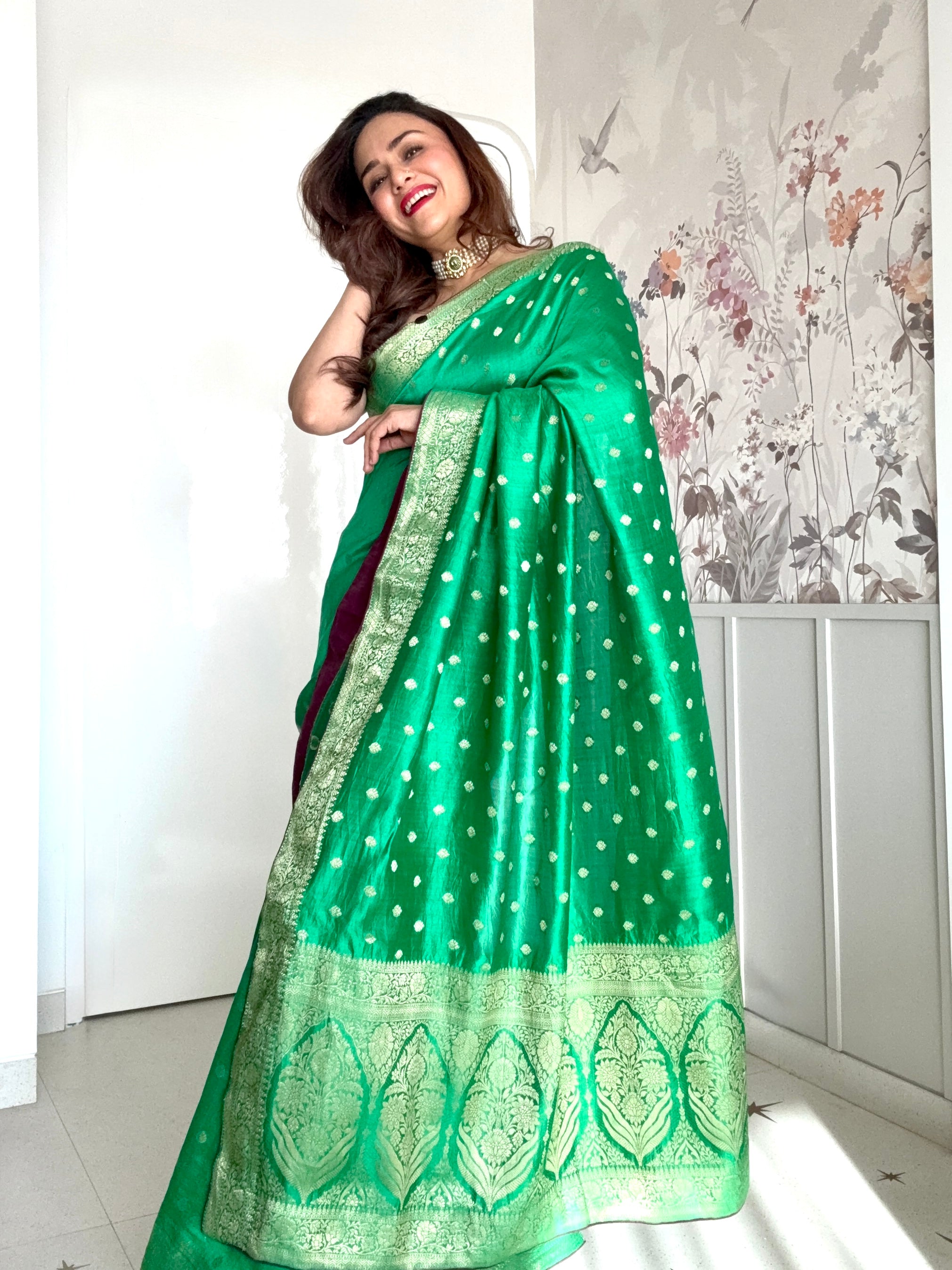 Gandha pure Dupion Silk
