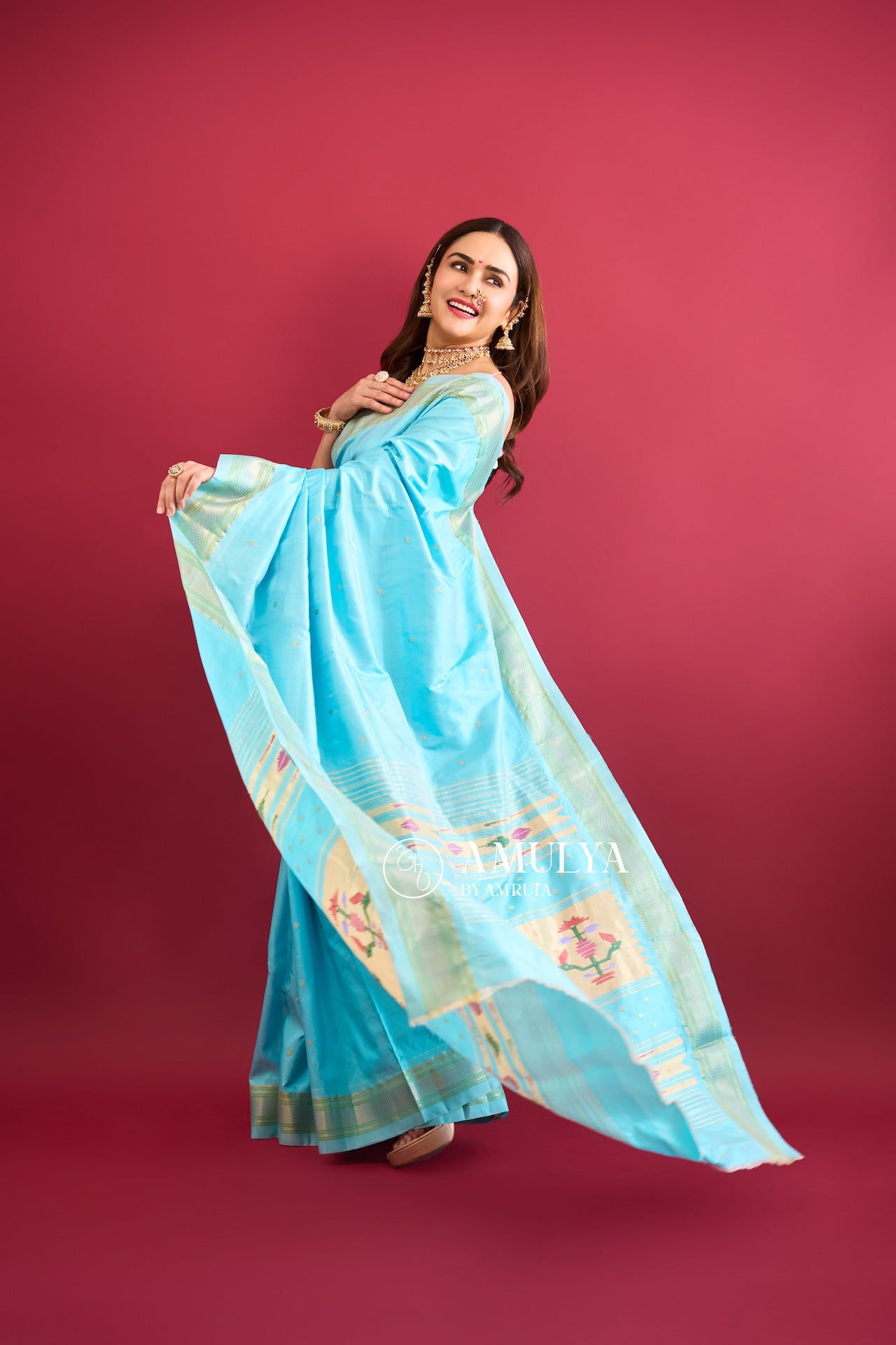 Neelambari | Yeola Paithani