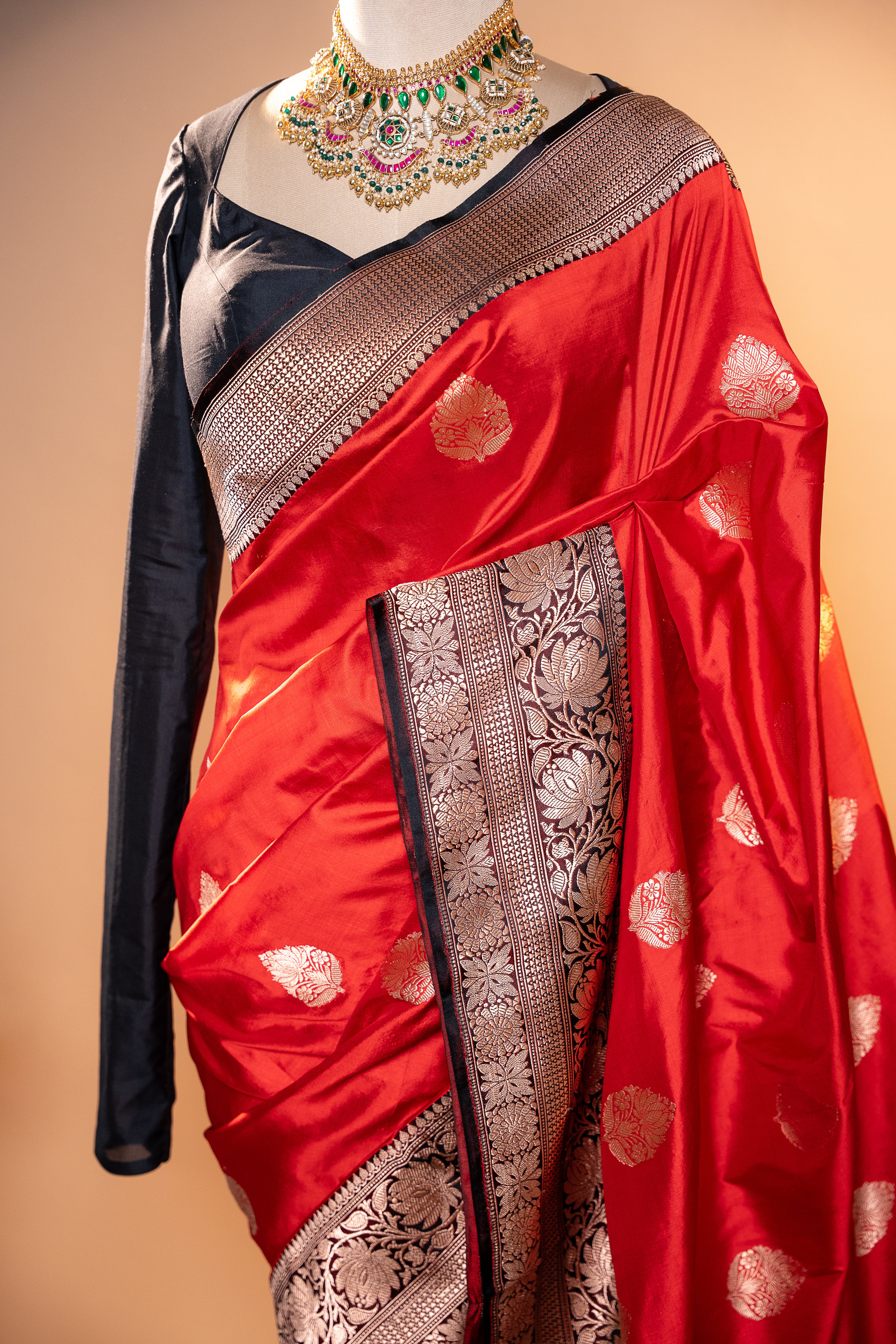 Patralekha | Banarasi Handloom Silk