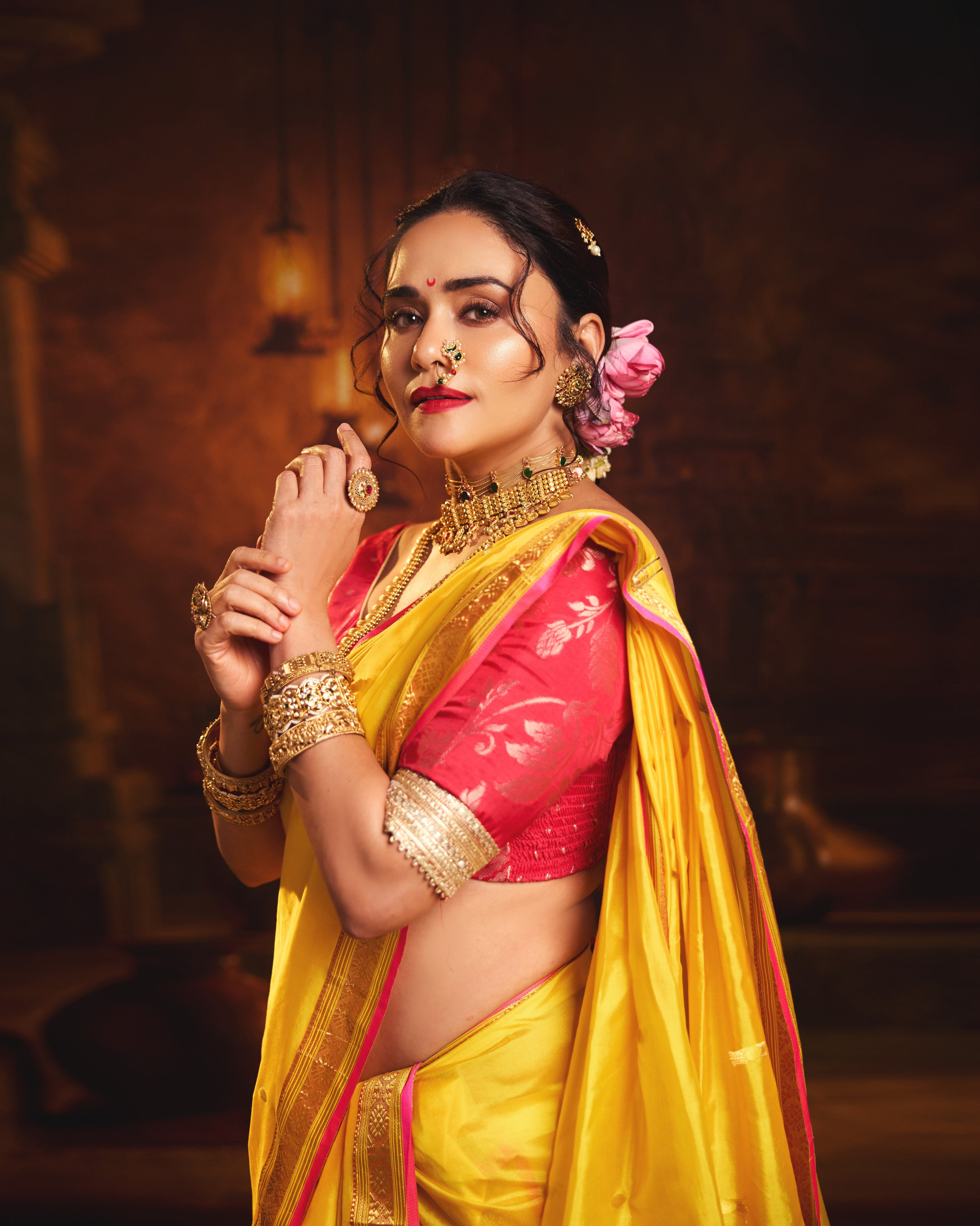 Surekha Nauvaar — Pure Silk Nauvari