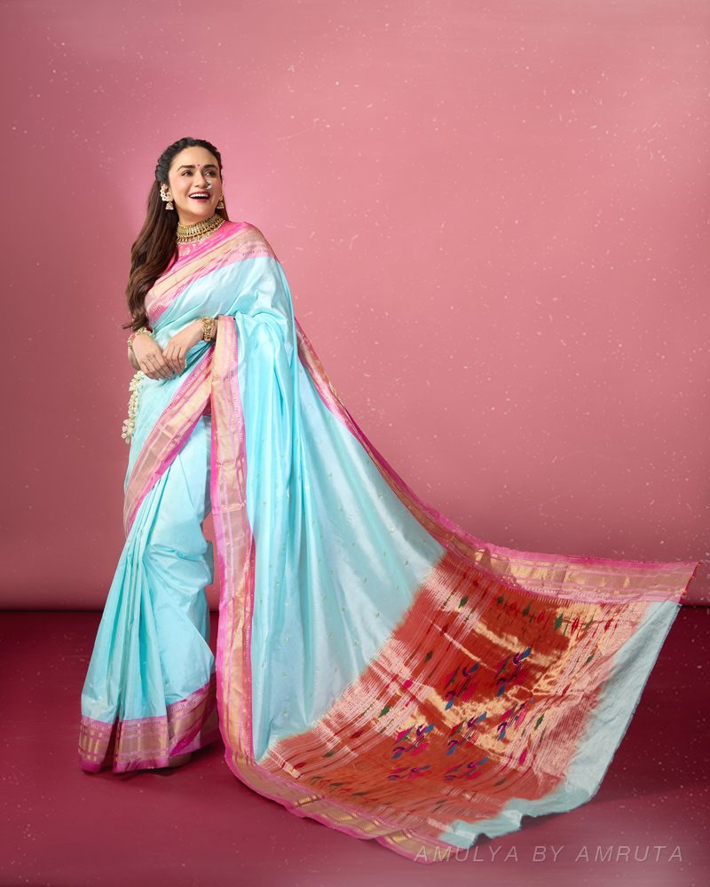  saree, worn — Worn. Handpicked by AMULYA by Amruta.