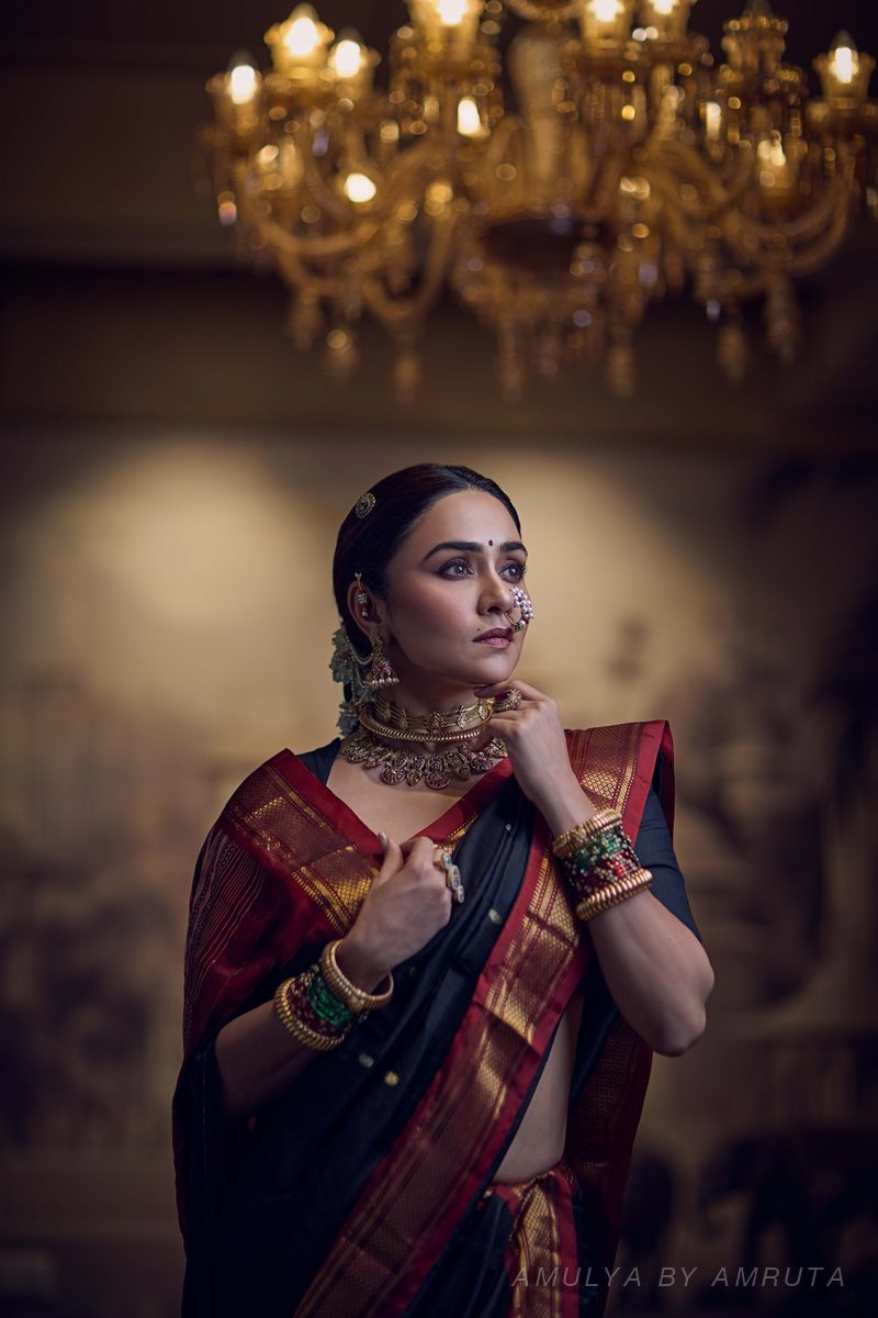  saree, worn — Worn · 5. Handpicked by AMULYA by Amruta.