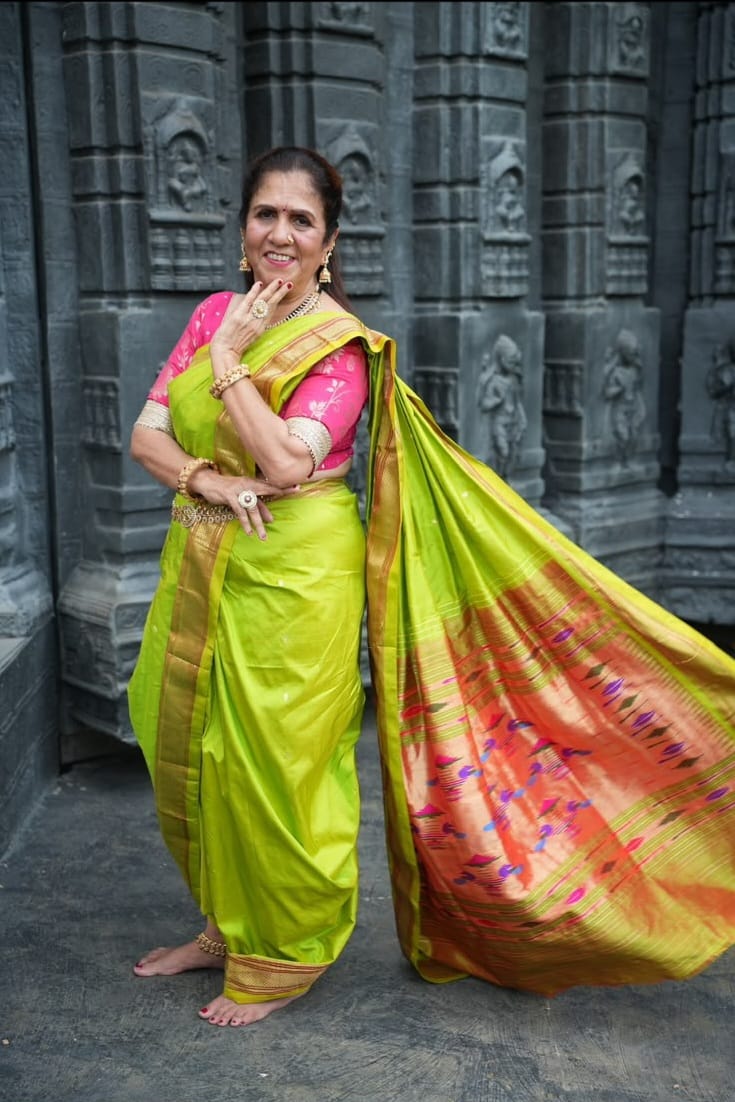  saree, worn — Worn. Handpicked by AMULYA by Amruta.