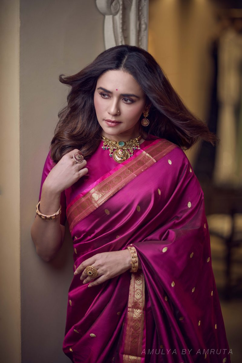  saree, worn — Worn · 5. Handpicked by AMULYA by Amruta.