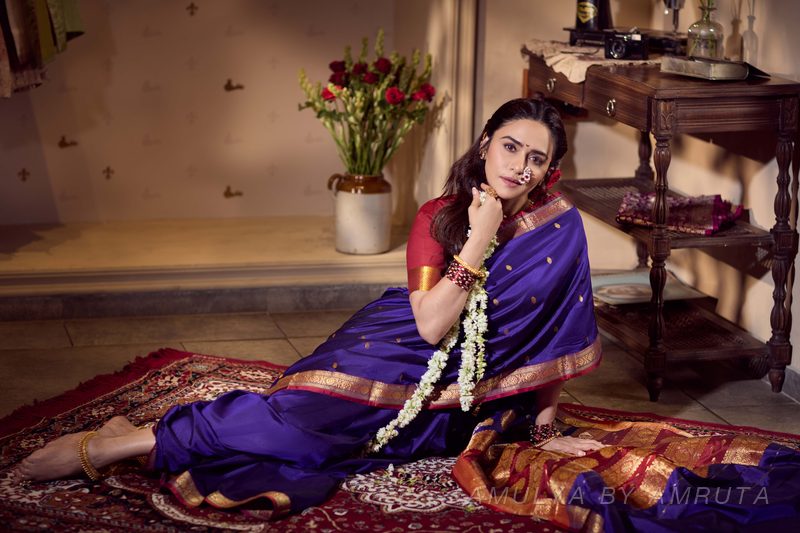  saree, worn — Worn · 3. Handpicked by AMULYA by Amruta.
