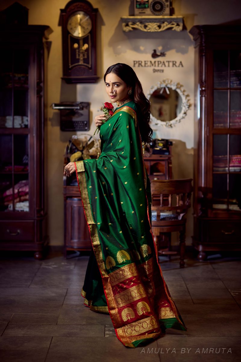  saree, worn — Worn · 5. Handpicked by AMULYA by Amruta.