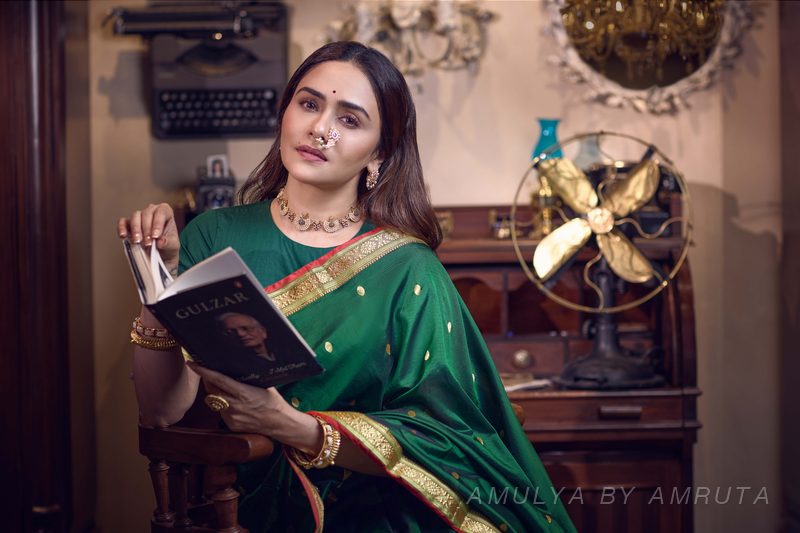  saree, worn — worn-6. Handpicked by AMULYA by Amruta.