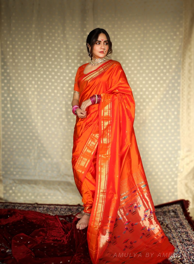  saree, worn — Worn. Handpicked by AMULYA by Amruta.