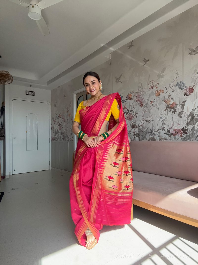  saree, worn — Worn · 3. Handpicked by AMULYA by Amruta.