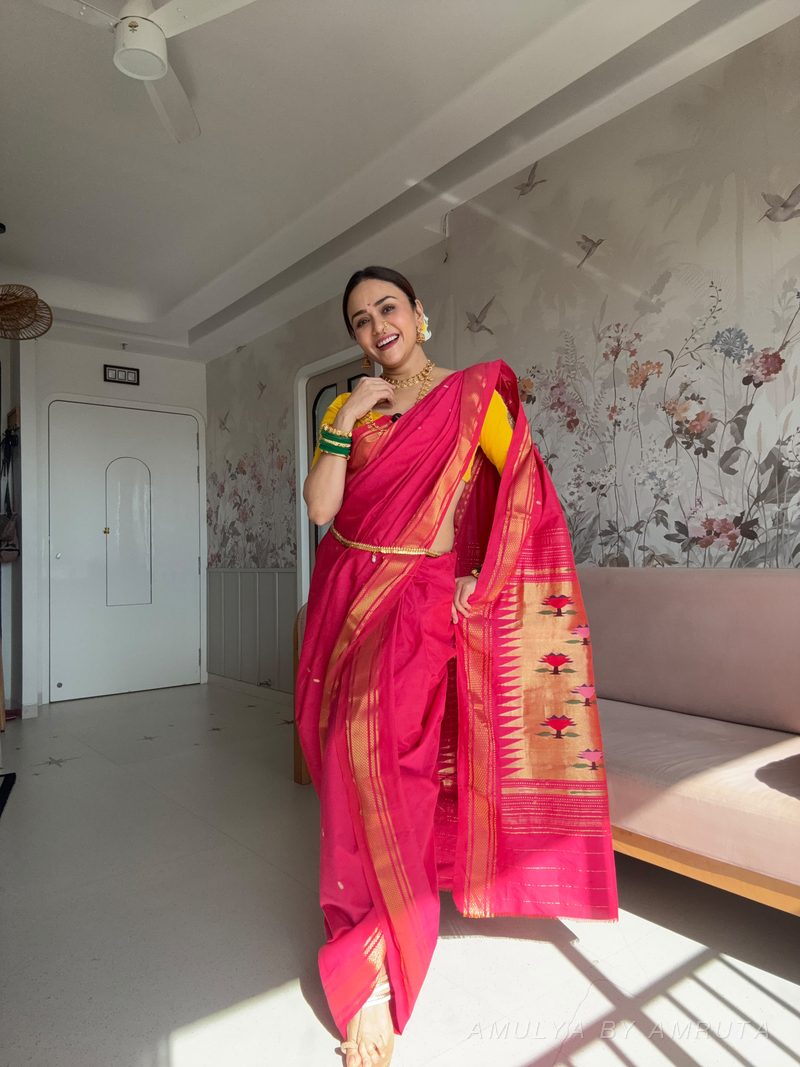  saree, worn — Worn · 4. Handpicked by AMULYA by Amruta.