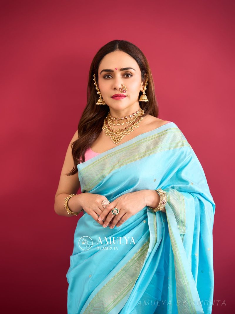  saree, worn — Worn · 3. Handpicked by AMULYA by Amruta.