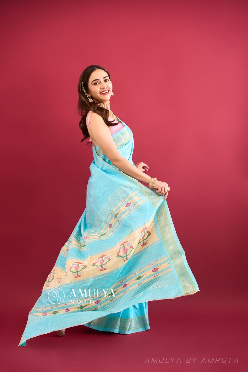  saree, worn — Worn. Handpicked by AMULYA by Amruta.