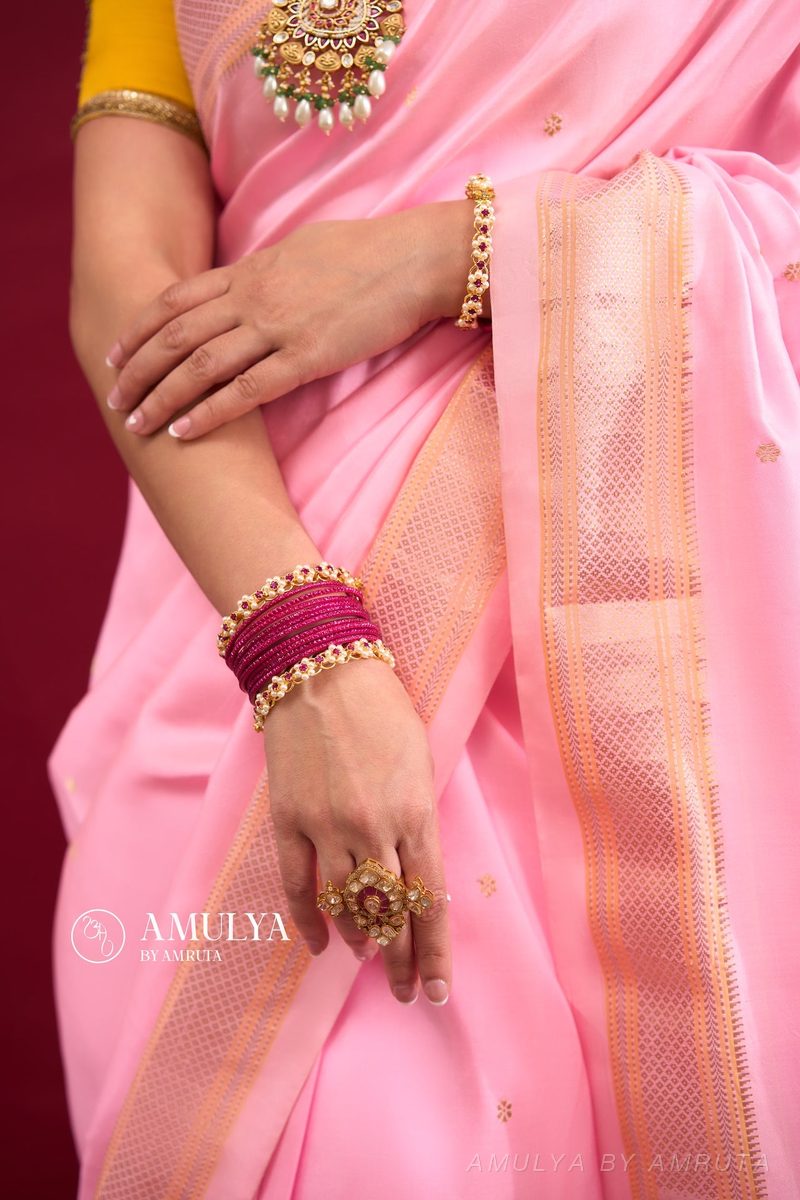  saree, worn — Worn · 3. Handpicked by AMULYA by Amruta.