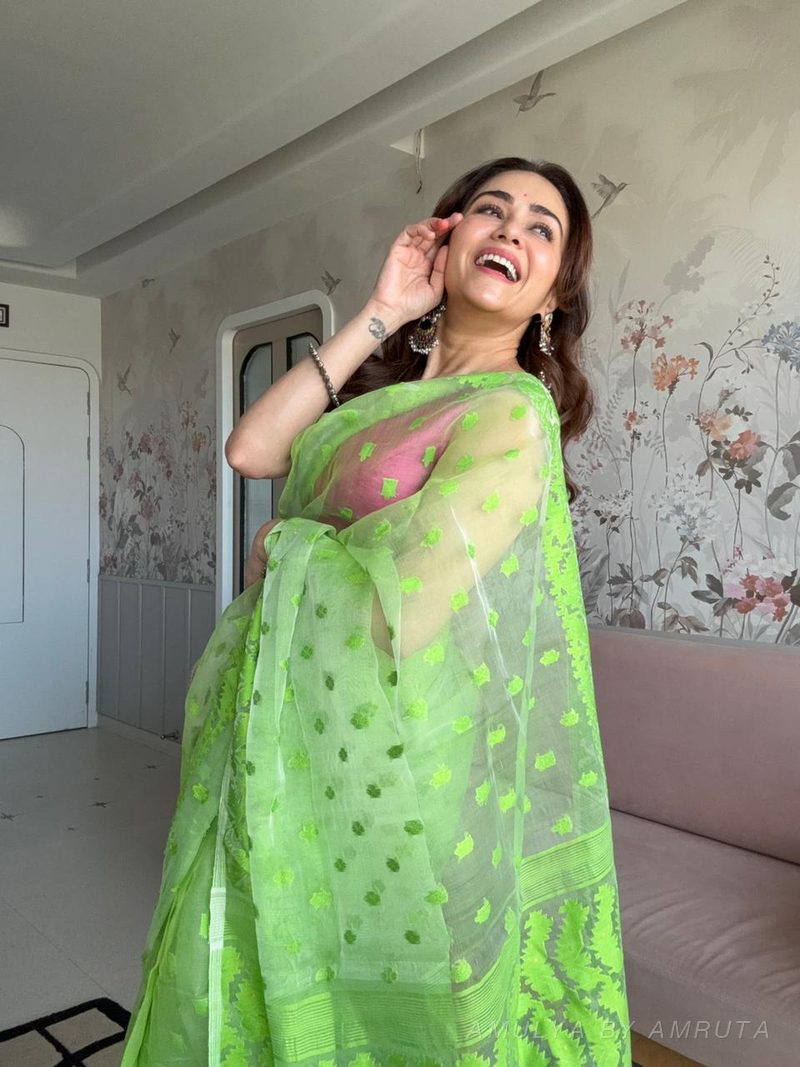  saree, worn — Worn · 4. Handpicked by AMULYA by Amruta.