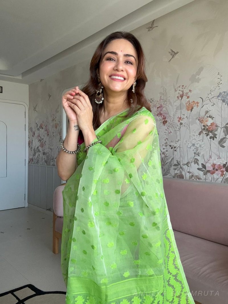  saree, worn — Worn · 5. Handpicked by AMULYA by Amruta.