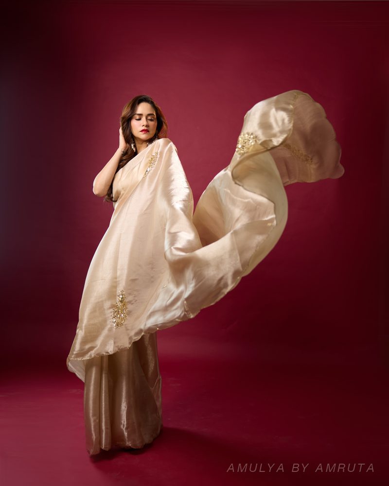  saree, worn — Worn. Handpicked by AMULYA by Amruta.
