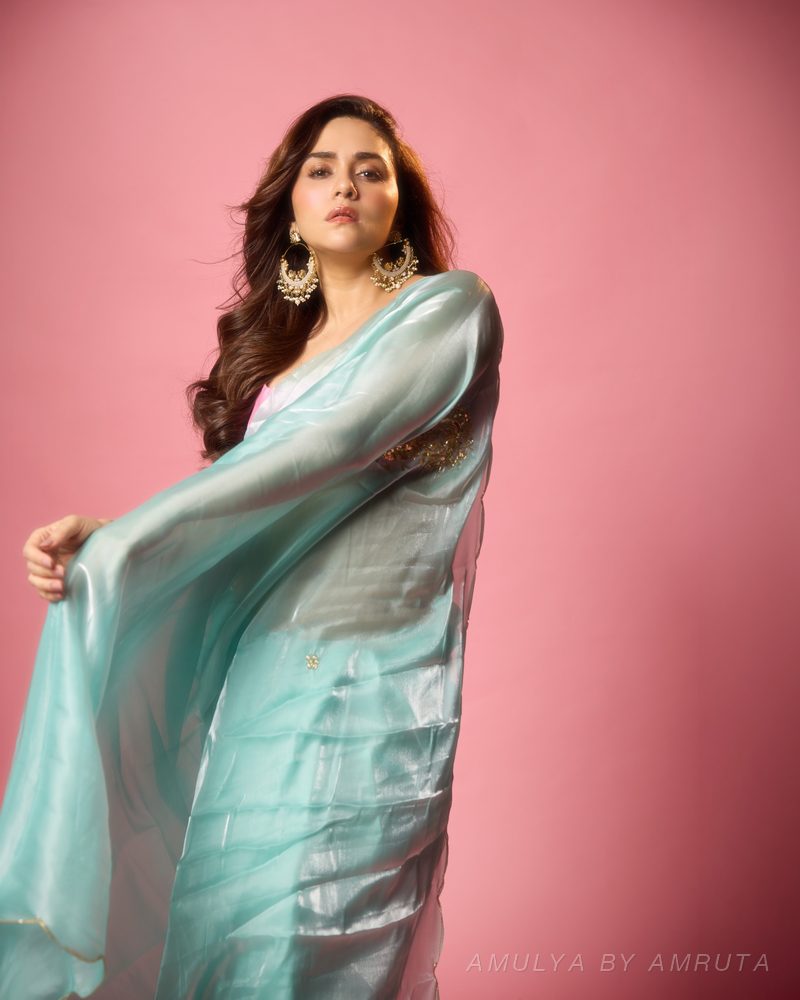  saree, worn — Worn · 3. Handpicked by AMULYA by Amruta.