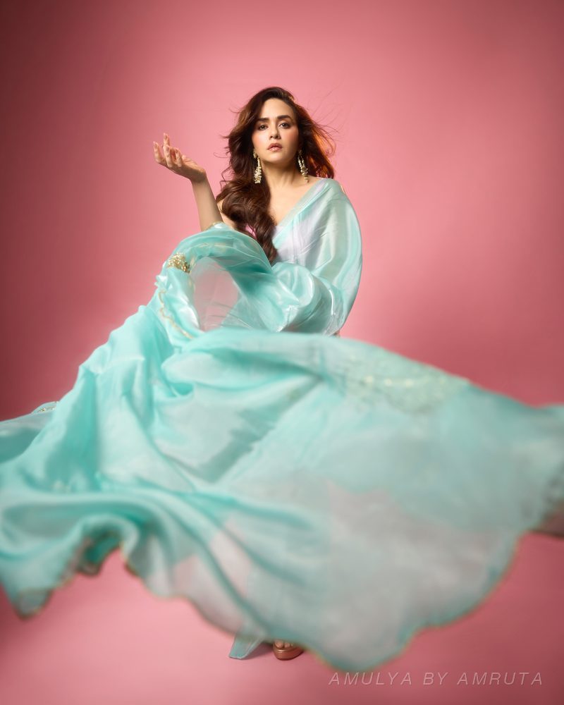  saree, worn — Worn · 4. Handpicked by AMULYA by Amruta.