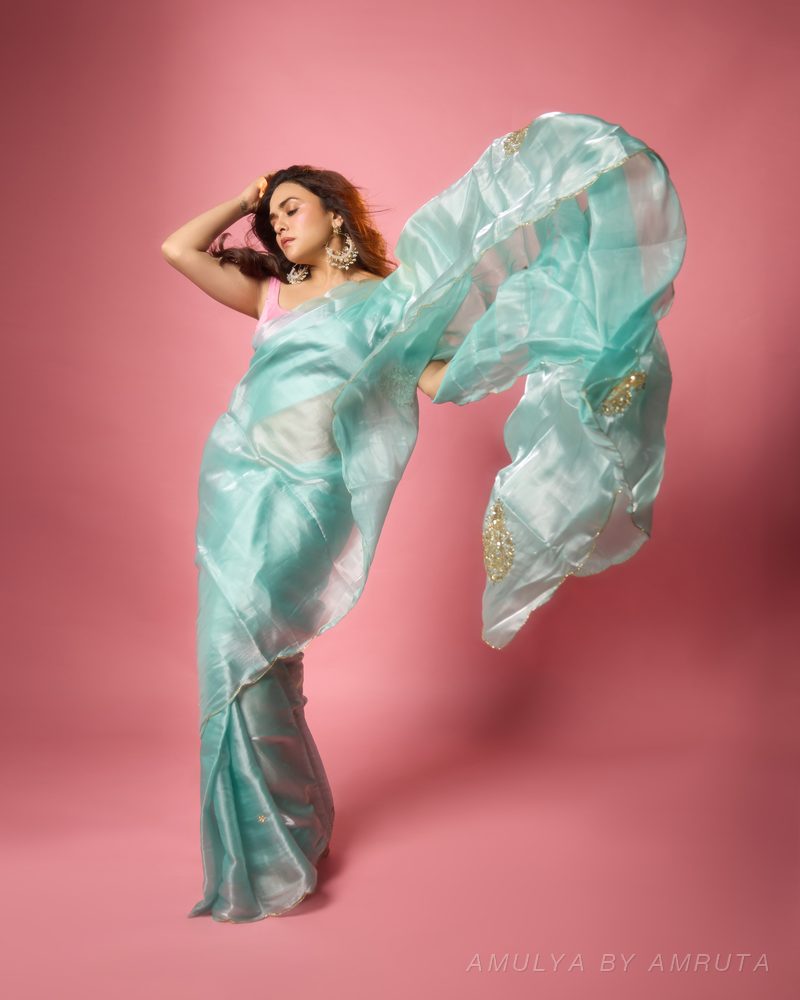  saree, worn — Worn. Handpicked by AMULYA by Amruta.