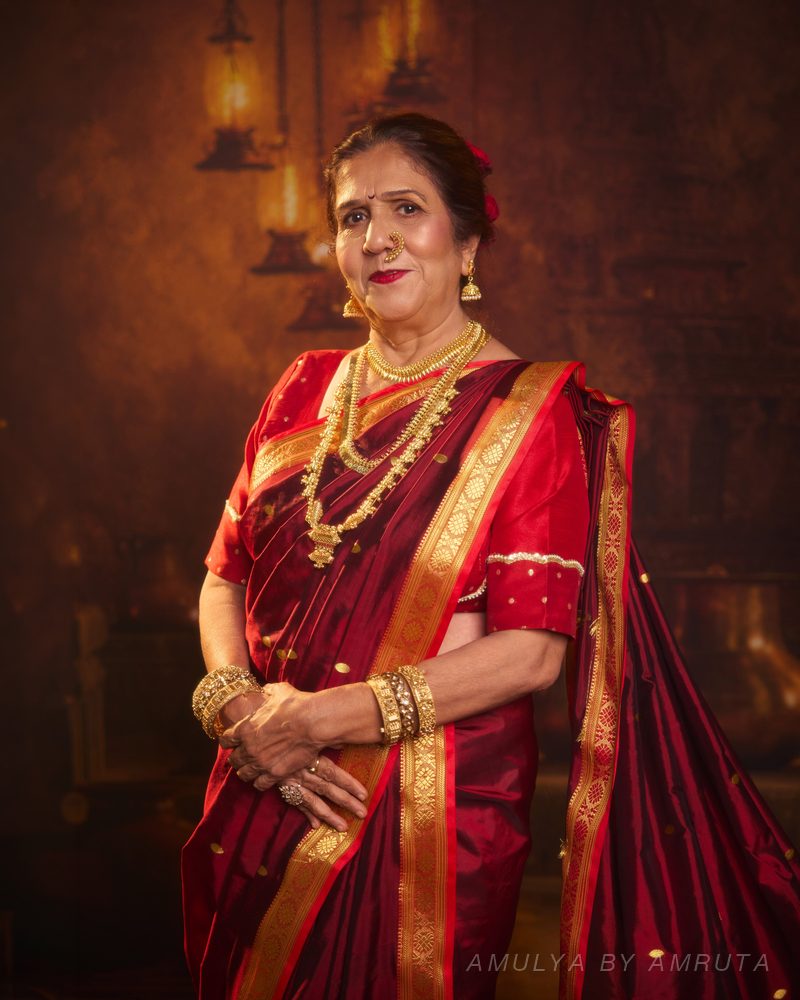  saree, worn — Worn · 3. Handpicked by AMULYA by Amruta.