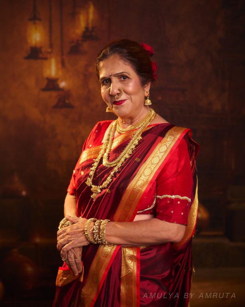  saree, worn — Worn · 5. Handpicked by AMULYA by Amruta.