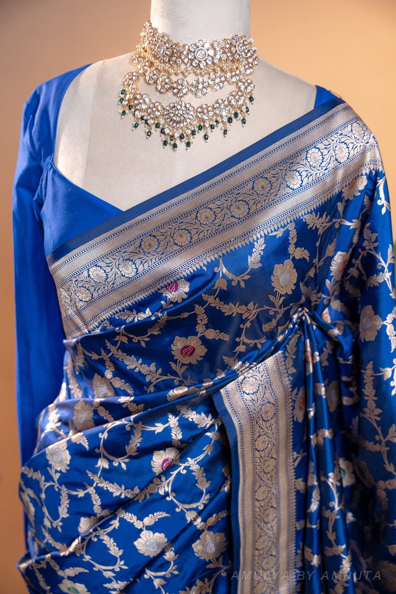  saree, worn — Worn · 3. Handpicked by AMULYA by Amruta.