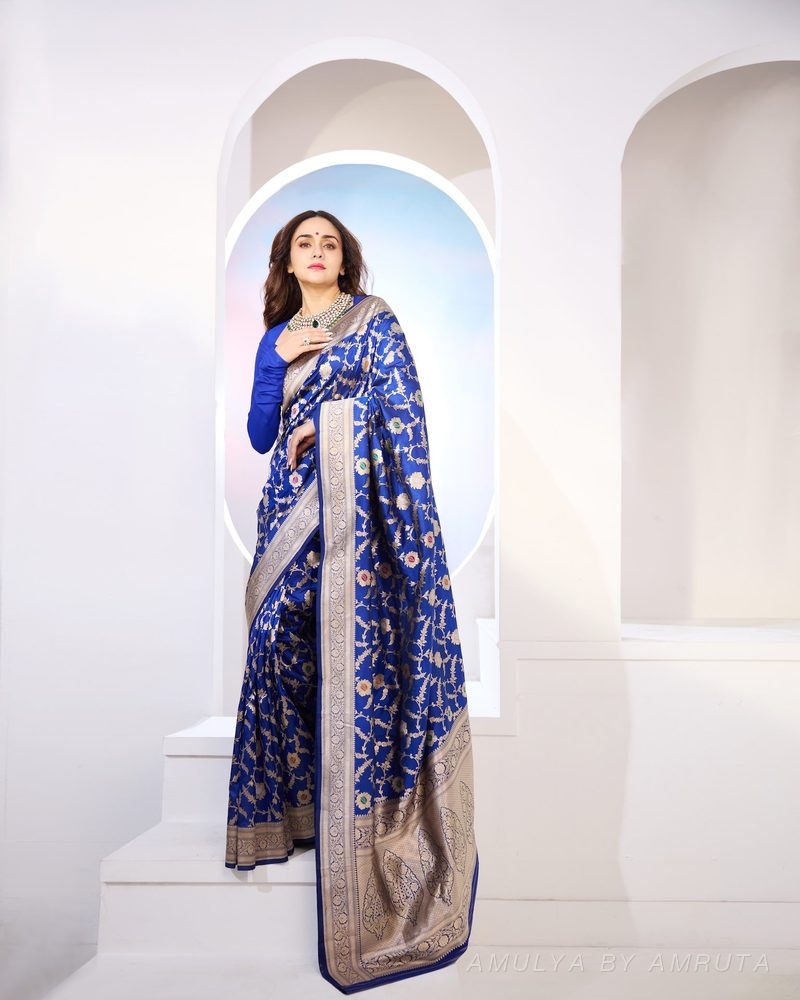 saree, worn — Worn. Handpicked by AMULYA by Amruta.
