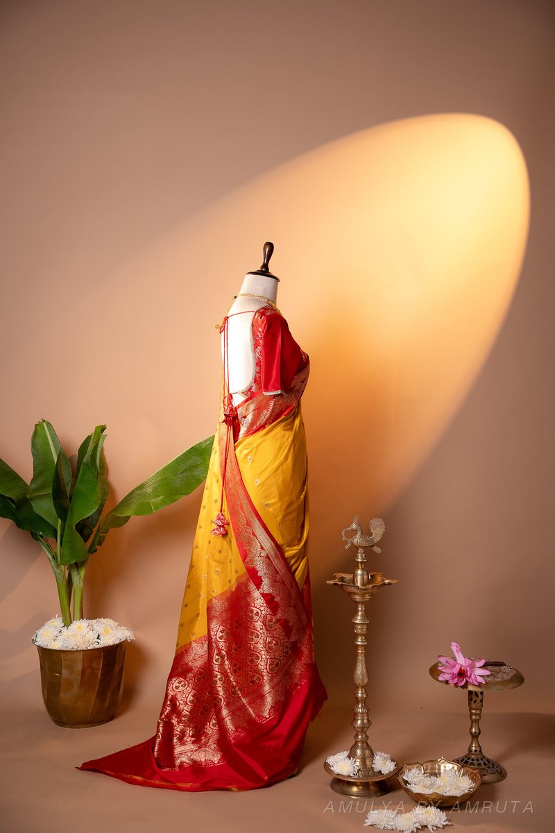 saree, worn — Worn · 5. Handpicked by AMULYA by Amruta.