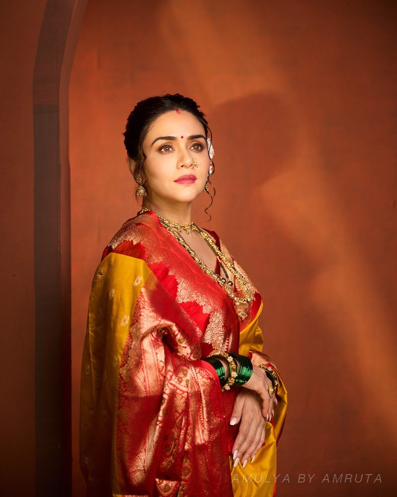  saree, worn — worn-6. Handpicked by AMULYA by Amruta.