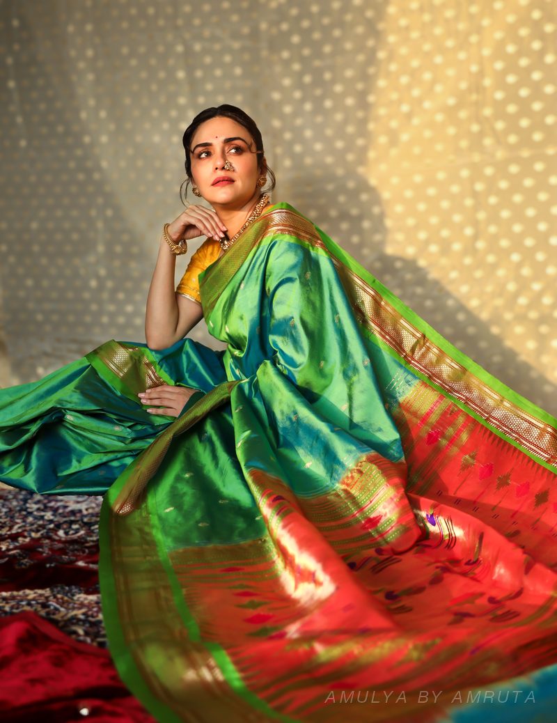  saree, worn — Worn. Handpicked by AMULYA by Amruta.